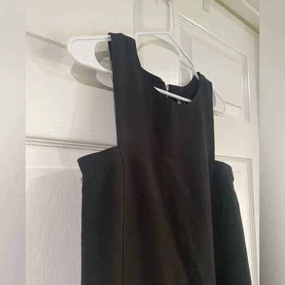 Yoana Baraschi Black Dress Sleeveless Stretchy Cocktail Designer Luxury Small - Picture 4 of 16